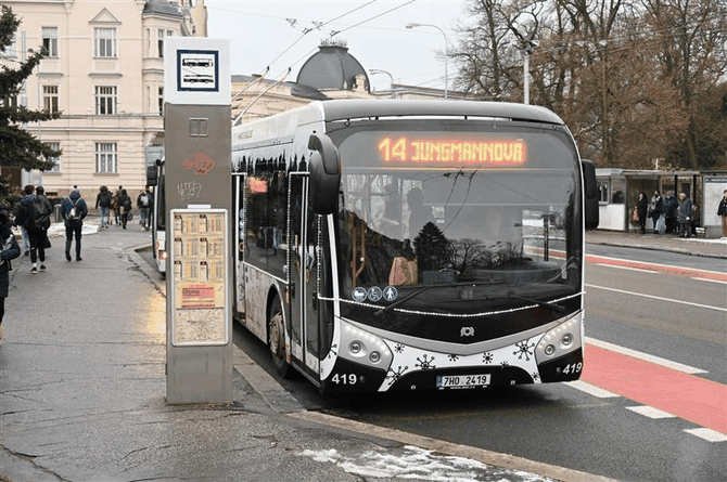 MHD DP DPMHK elektrobus vnon elektrobus
