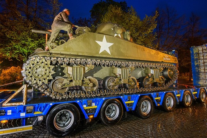 Tank Sherman (foto: V. Chaloupka)