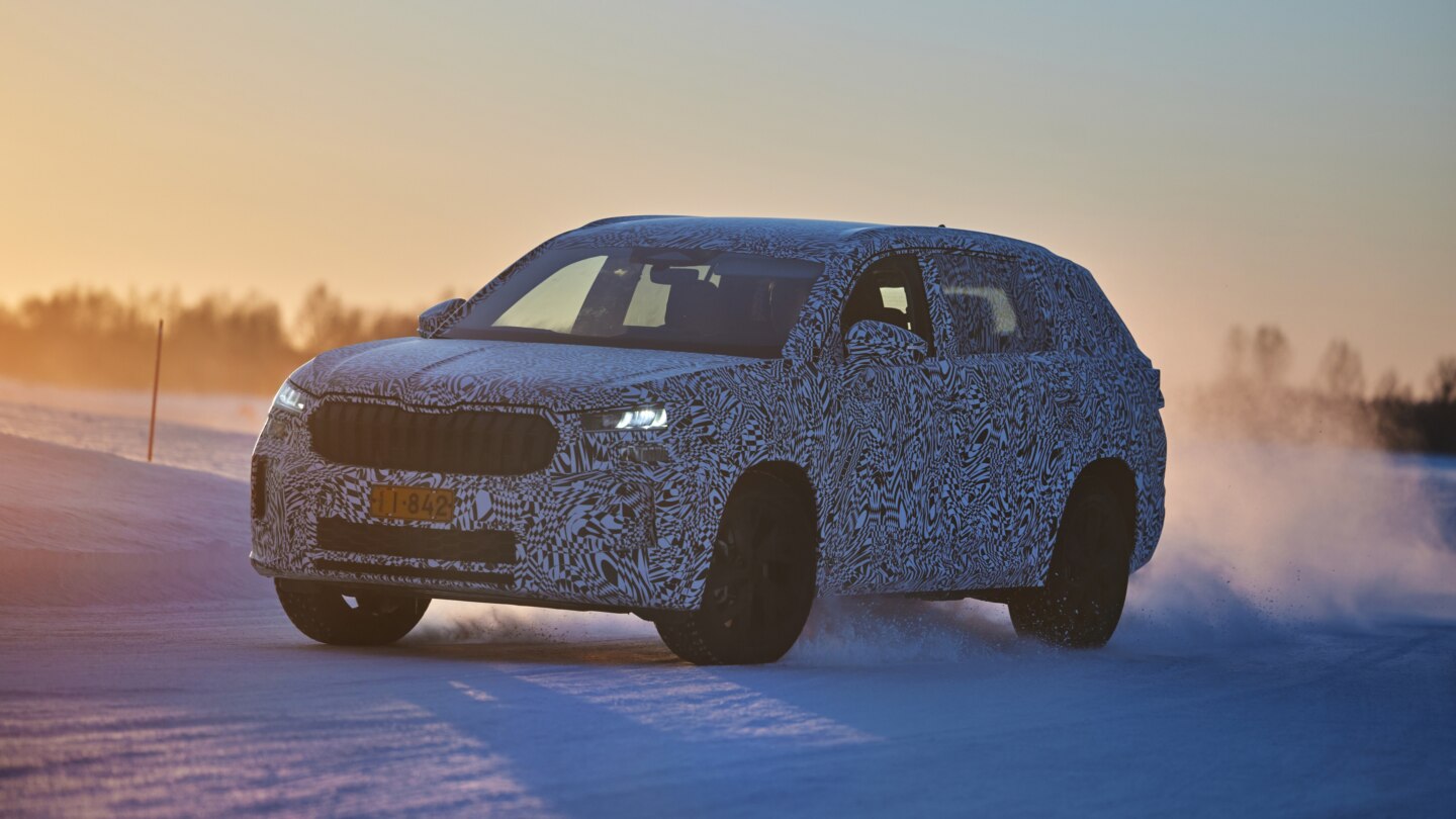 Zatím maskovaná nová Škoda Kodiaq