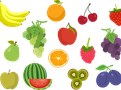 fruit ilustační