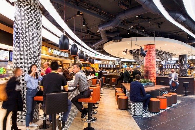 Zóny pro stravování jsou v obchodních centrech populární Podíl food & beverage v tuzemských centrech se pohybuje do 10 %