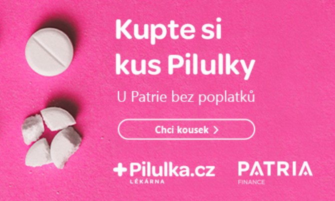 Pilulka.cz Patria IPO akcie burza farmacie lkrna technologie inovace