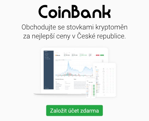 Nákup kryptoměn CoinBank Nákup kryptoměn CoinBank