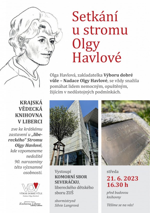 Libereck knihovna zve na setkn u Stromu Olgy Havlov