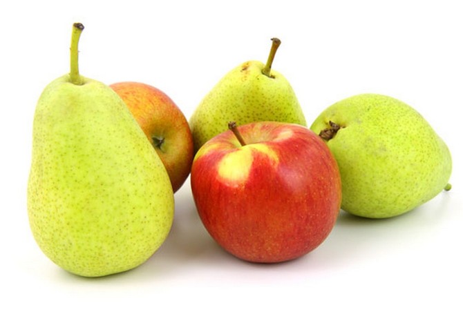Jablka a hrušky prospívají našemu zdraví 