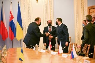 Ministr Lipavsk se setkal s pedsedou Nejvy rady Ruslanem Stefanukem