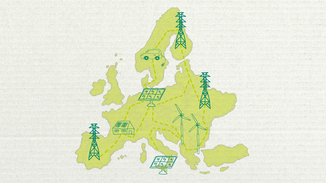 Ilustrace energetických sítí