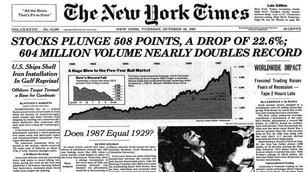 Pedpovdl nedvn vrchol trhu a nyn varuje ped opakovnm roku 1987. Poklesy tu ale byly i bhem vldy bk