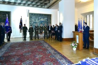 Ministr Lipavsk udlil medaile Za zsluhy o diplomacii