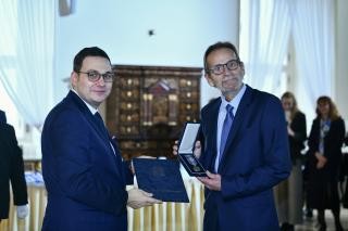 Ministr Lipavsk udlil medaile Za zsluhy o diplomacii
