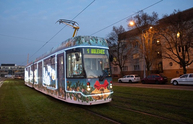 Leton vnon tramvaj (zdroj foto: PMDP)