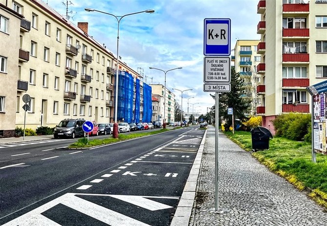 Nov parkovac msta vznikla napklad v ulici Jilemnickho.